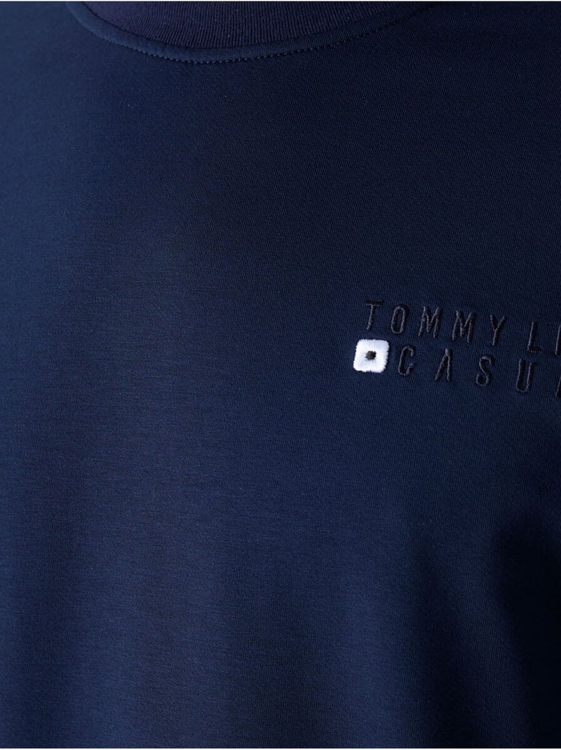 Ensemble homme sweat et pantalon oversize tommy Bleu marine - Kiabi
