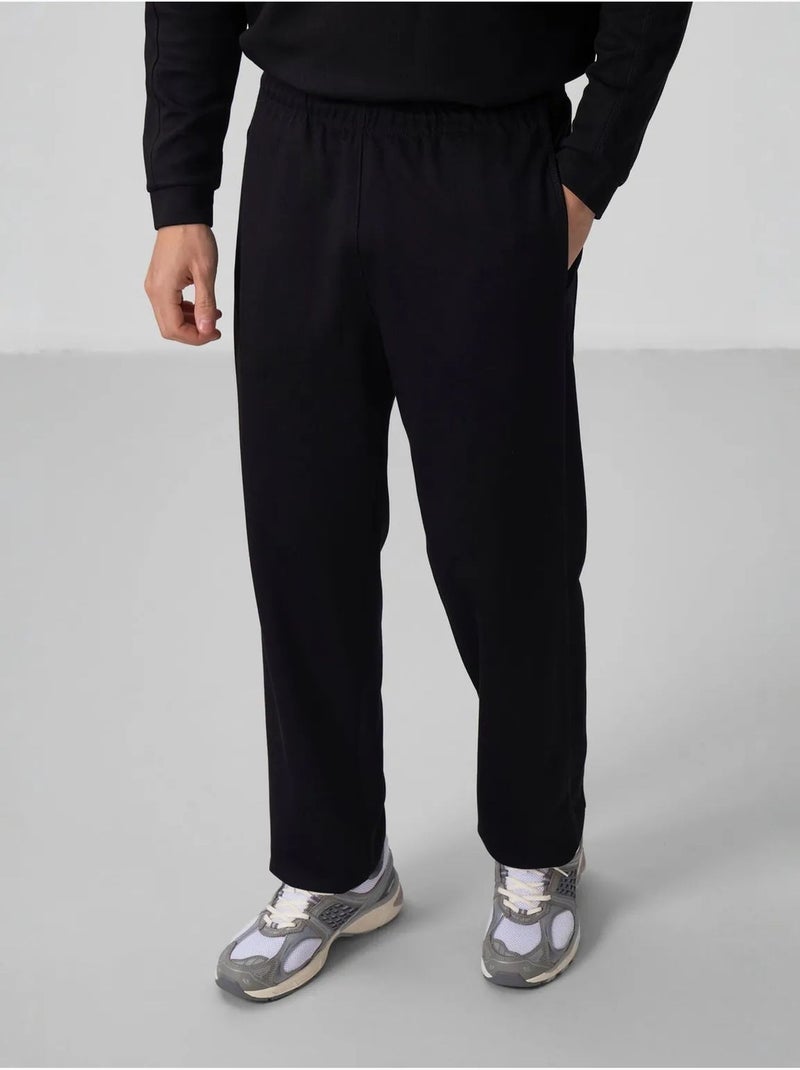 Ensemble homme sweat et pantalon oversize tommy Noir - Kiabi