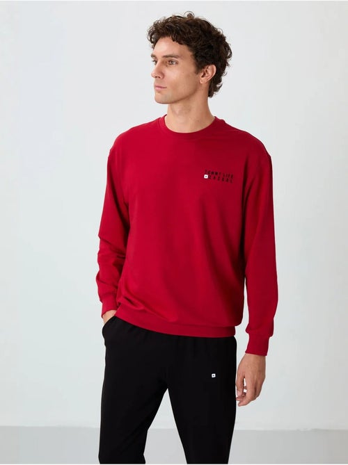 Ensemble homme sweat et pantalon oversize tommy - Kiabi Ensemble homme sweat et pantalon oversize tommy - Kiabi