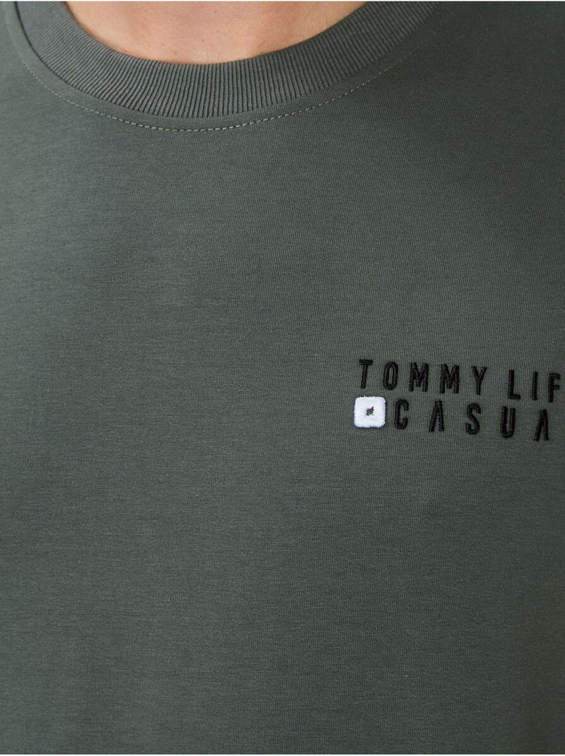 Ensemble homme sweat et pantalon oversize tommy Vert foncé - Kiabi