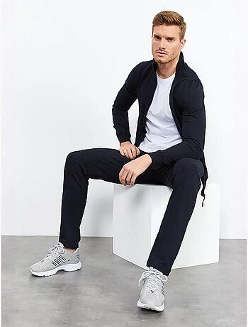 Ensemble homme sweat et pantalon zippés tommy