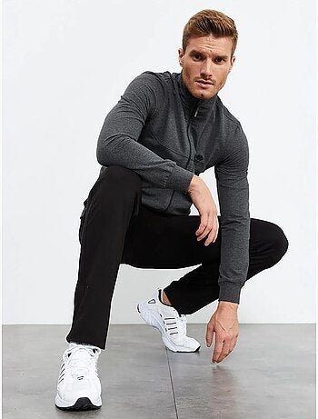 Ensemble homme sweat et pantalon zippés tommy