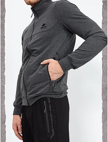 Ensemble homme sweat et pantalon zippés tommy