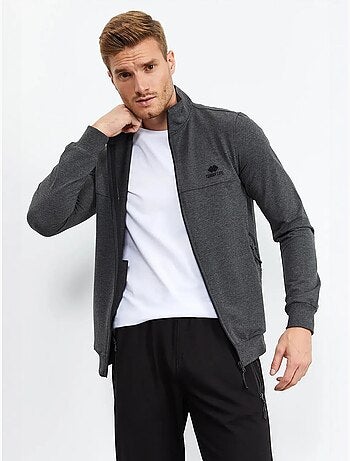 Ensemble homme sweat et pantalon zippés tommy