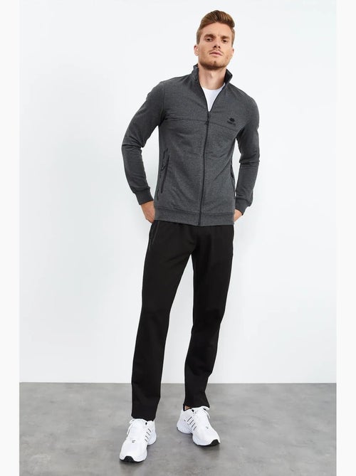 Ensemble homme sweat et pantalon zippés tommy - Kiabi Ensemble homme sweat et pantalon zippés tommy - Kiabi