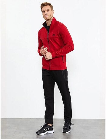 Ensemble homme sweat et pantalon zippés tommy