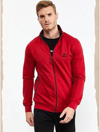 Ensemble homme sweat et pantalon zippés tommy