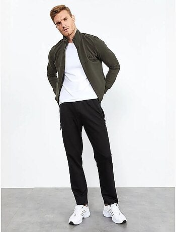 Ensemble homme sweat et pantalon zippés tommy