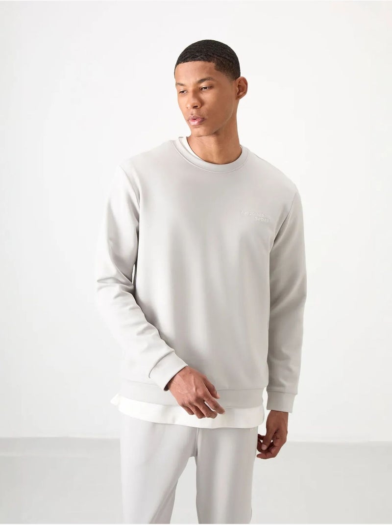 Ensemble homme sweat-shirt et pantalon à manches longues tommy Blanc cassé - Kiabi