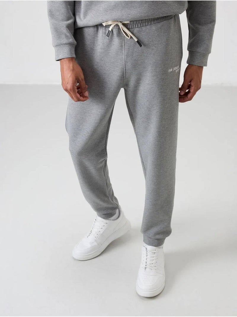 Ensemble homme sweat-shirt et pantalon à manches longues tommy Gris - Kiabi