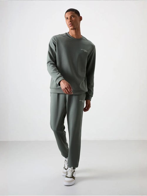 Ensemble homme sweat-shirt et pantalon à manches longues tommy - Kiabi Ensemble homme sweat-shirt et pantalon à manches longues tommy - Kiabi