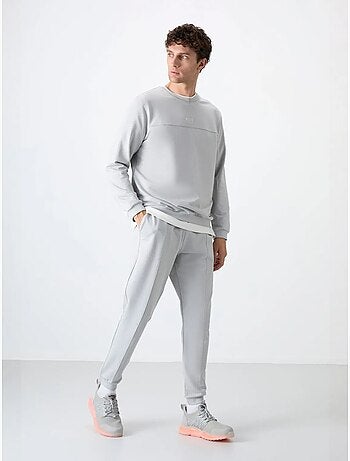Ensemble homme sweat-shirt et pantalon en molleton tommy