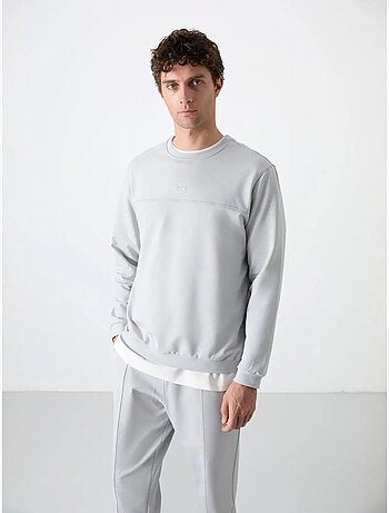 Ensemble homme sweat-shirt et pantalon en molleton tommy