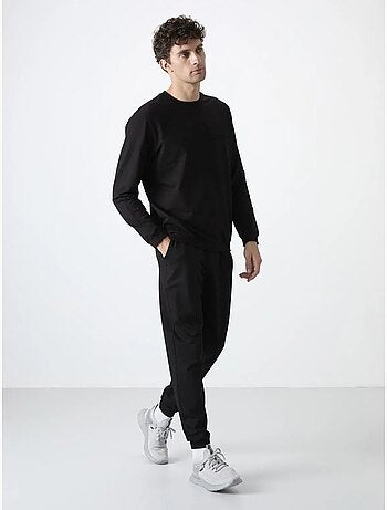 Ensemble homme sweat-shirt et pantalon en molleton tommy