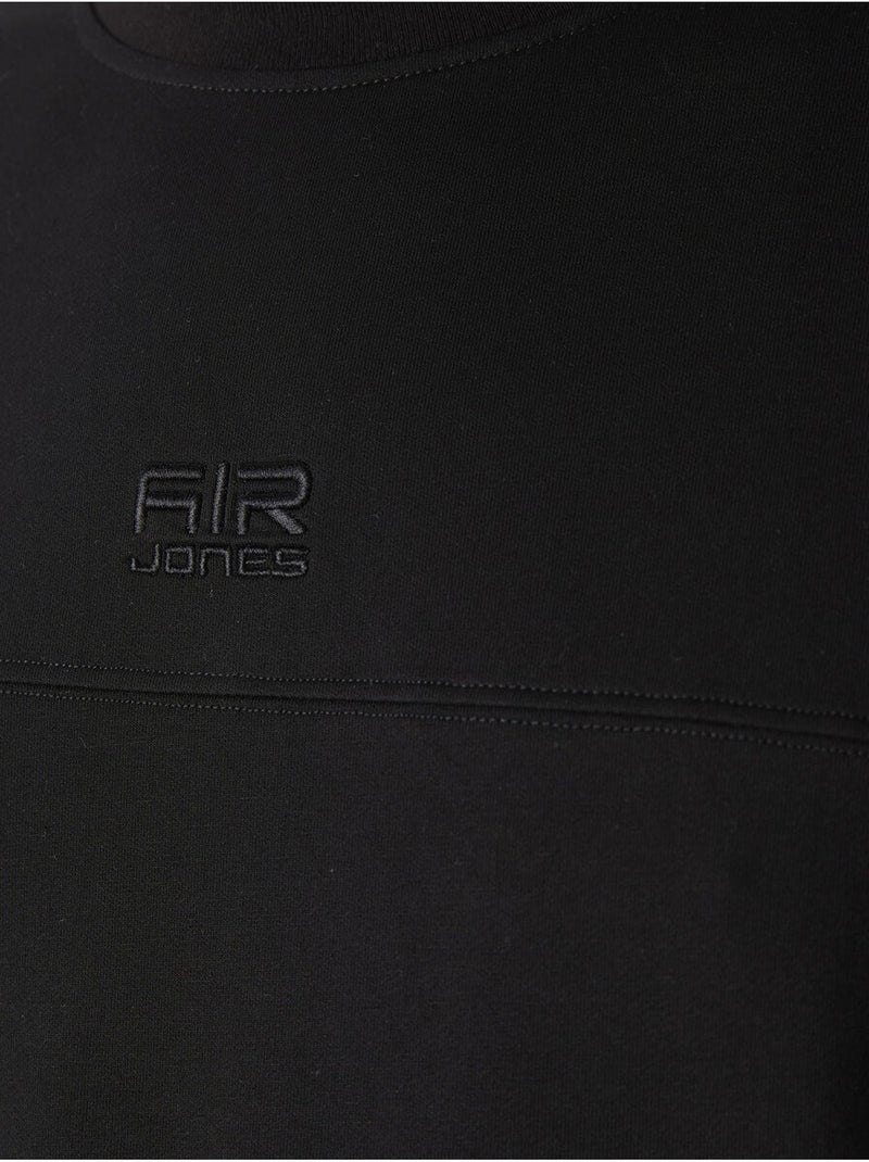Ensemble homme sweat-shirt et pantalon en molleton tommy Noir - Kiabi