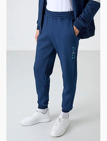 Ensemble homme sweat zippé et pantalon color-block tommy