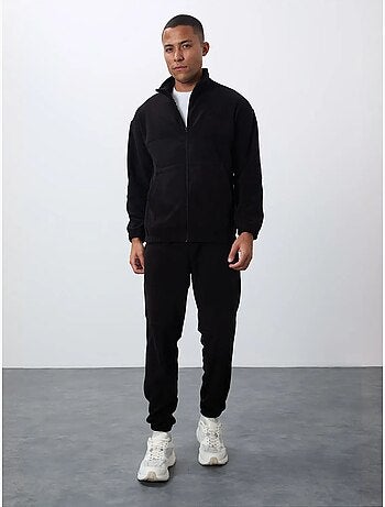Ensemble homme sweatshirt à col zippé et pantalon tommy