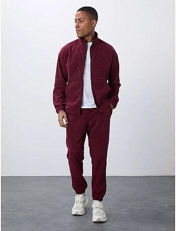 Ensemble homme sweatshirt à col zippé et pantalon tommy