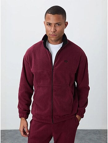 Ensemble homme sweatshirt à col zippé et pantalon tommy