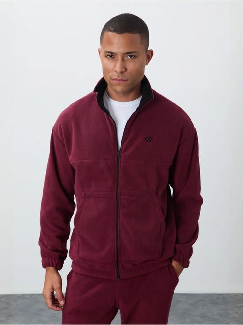 Ensemble homme sweatshirt à col zippé et pantalon tommy - Kiabi