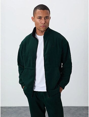 Ensemble homme sweatshirt à col zippé et pantalon tommy