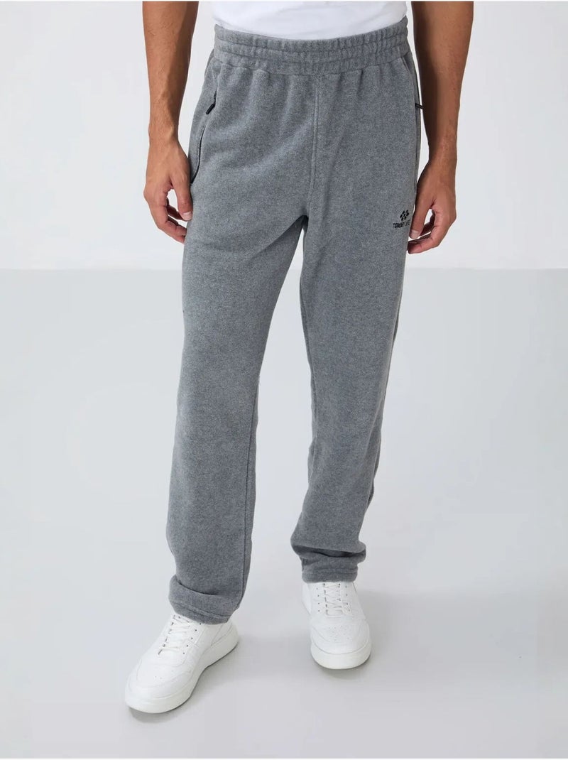 Ensemble homme sweatshirt et pantalon zippé tommy Gris - Kiabi