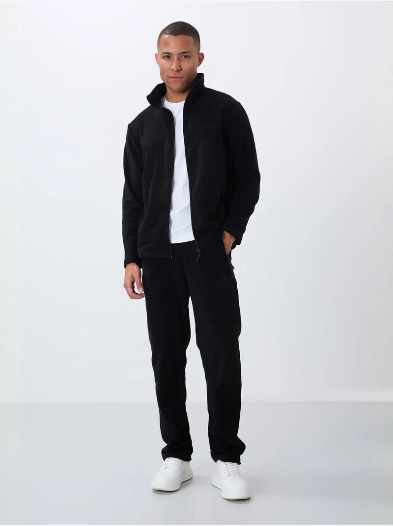 Ensemble homme sweatshirt et pantalon zippé tommy Noir - Kiabi