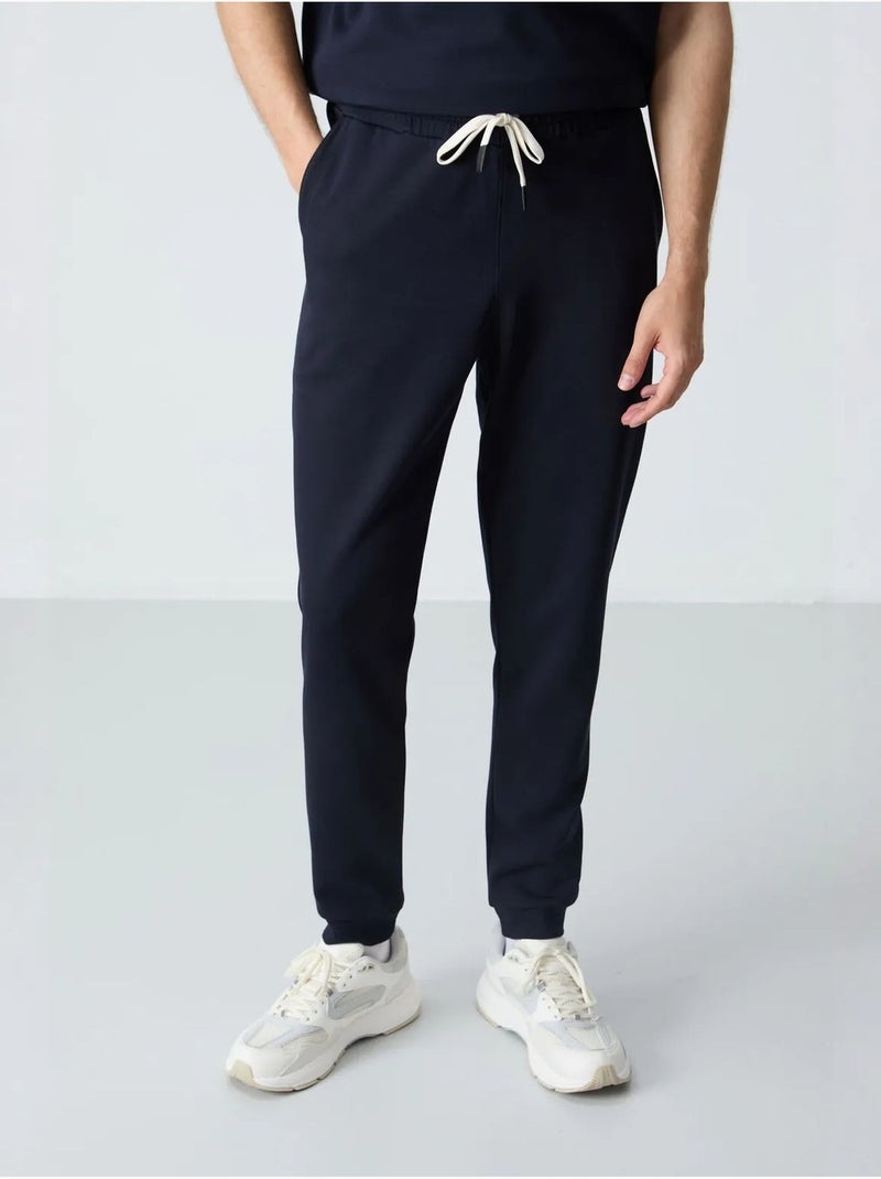 Ensemble homme t-shirt et pantalon oversize tommy Bleu marine - Kiabi