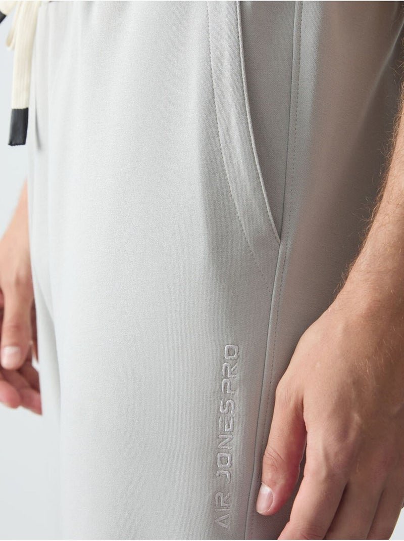 Ensemble homme t-shirt et pantalon oversize tommy Gris clair - Kiabi