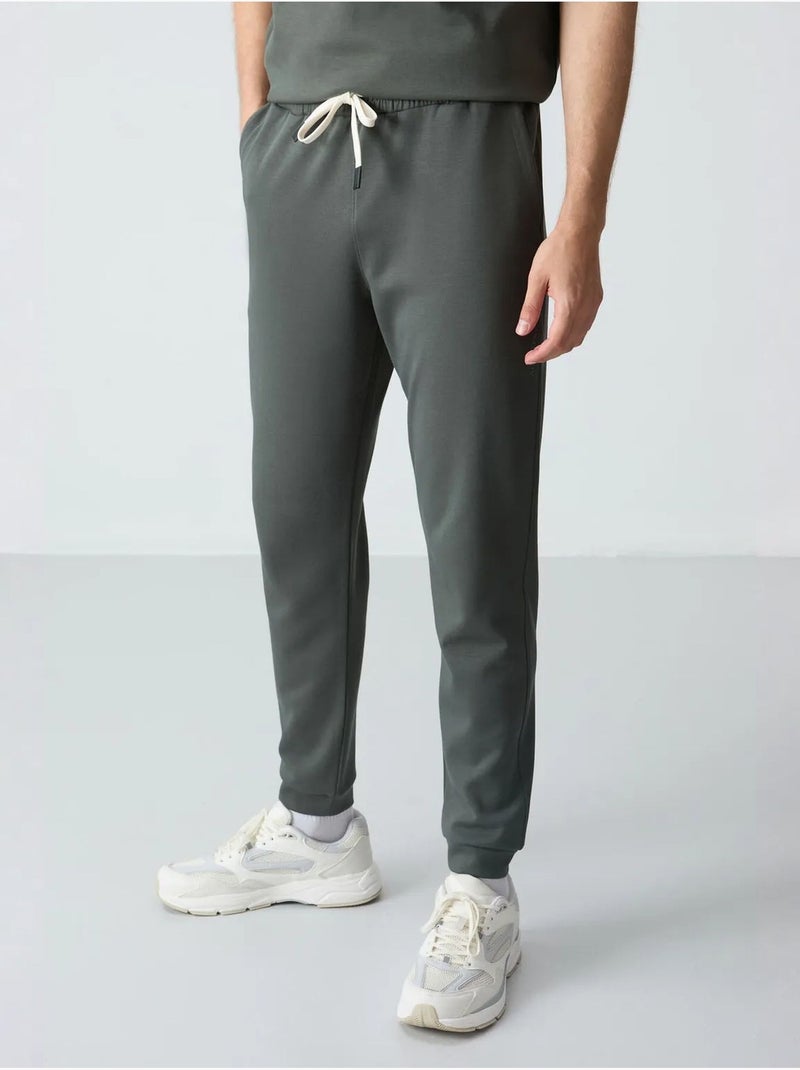 Ensemble homme t-shirt et pantalon oversize tommy Vert bouteille - Kiabi