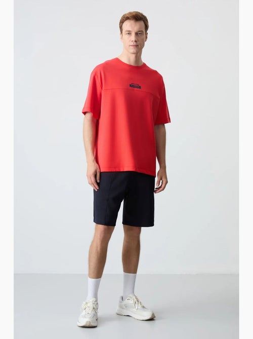 Ensemble homme t-shirt et short oversize tommy - Kiabi Ensemble homme t-shirt et short oversize tommy - Kiabi