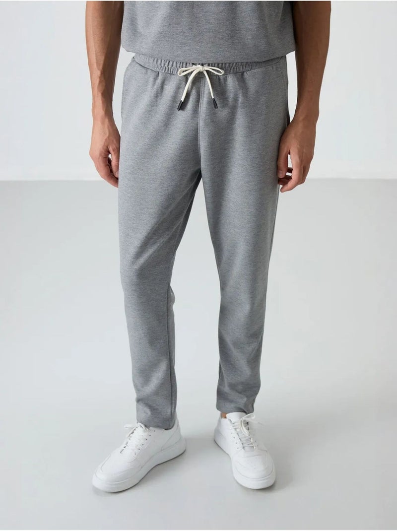 Ensemble homme t-shirt oversize et pantalon tommy Gris - Kiabi
