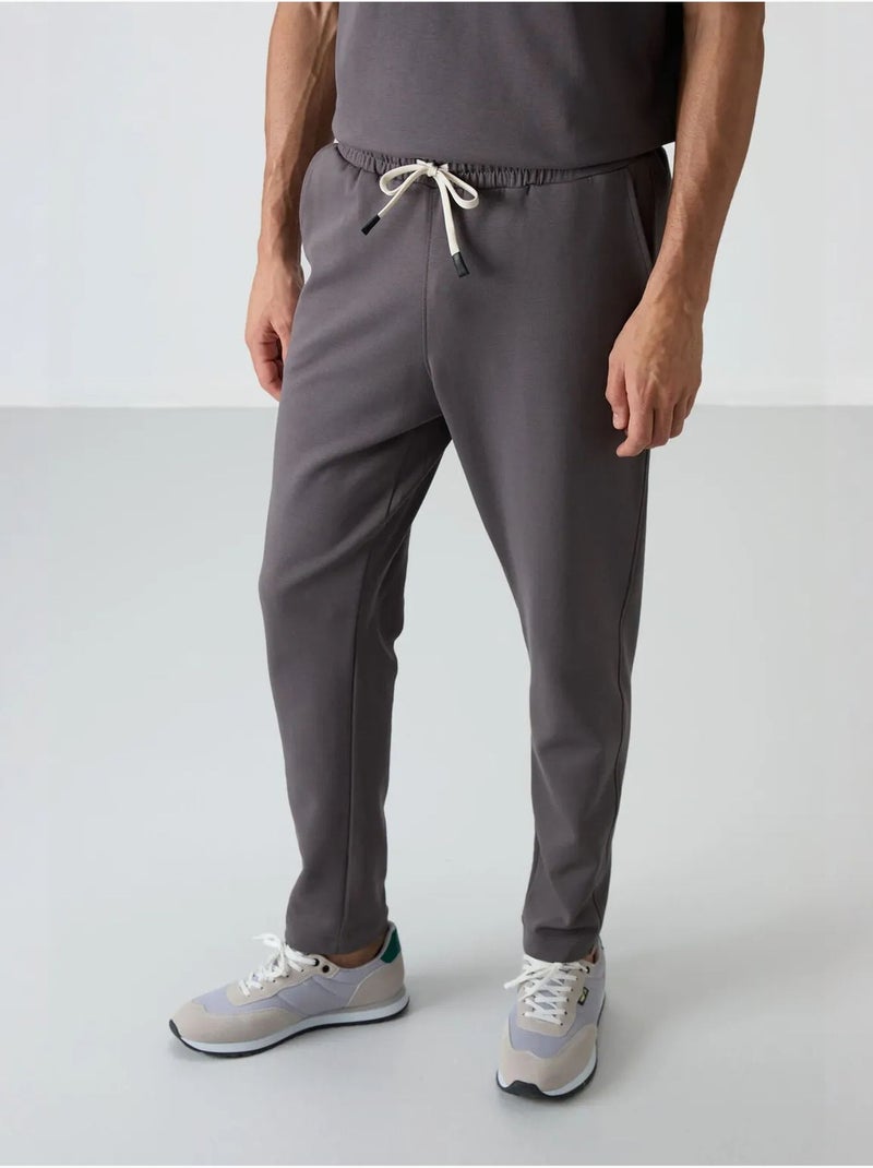 Ensemble homme t-shirt oversize et pantalon tommy Gris Noir - Kiabi