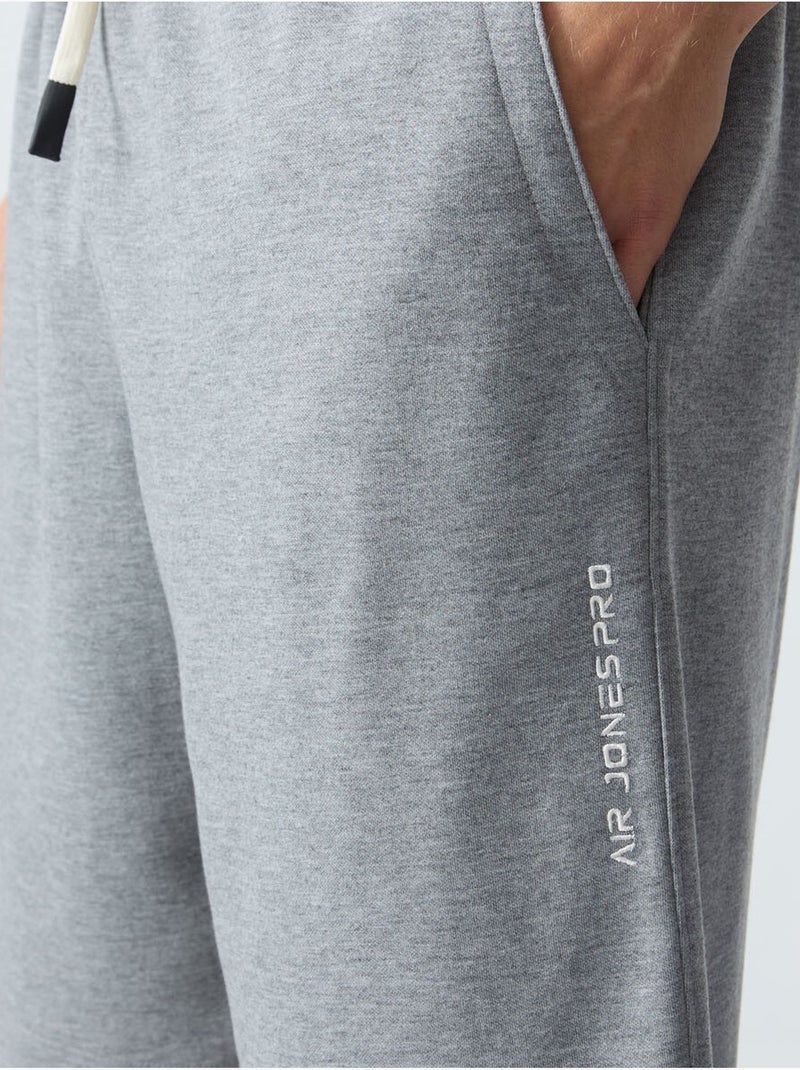 Ensemble homme t-shirt oversize et short en coton mélangé tommy Gris - Kiabi