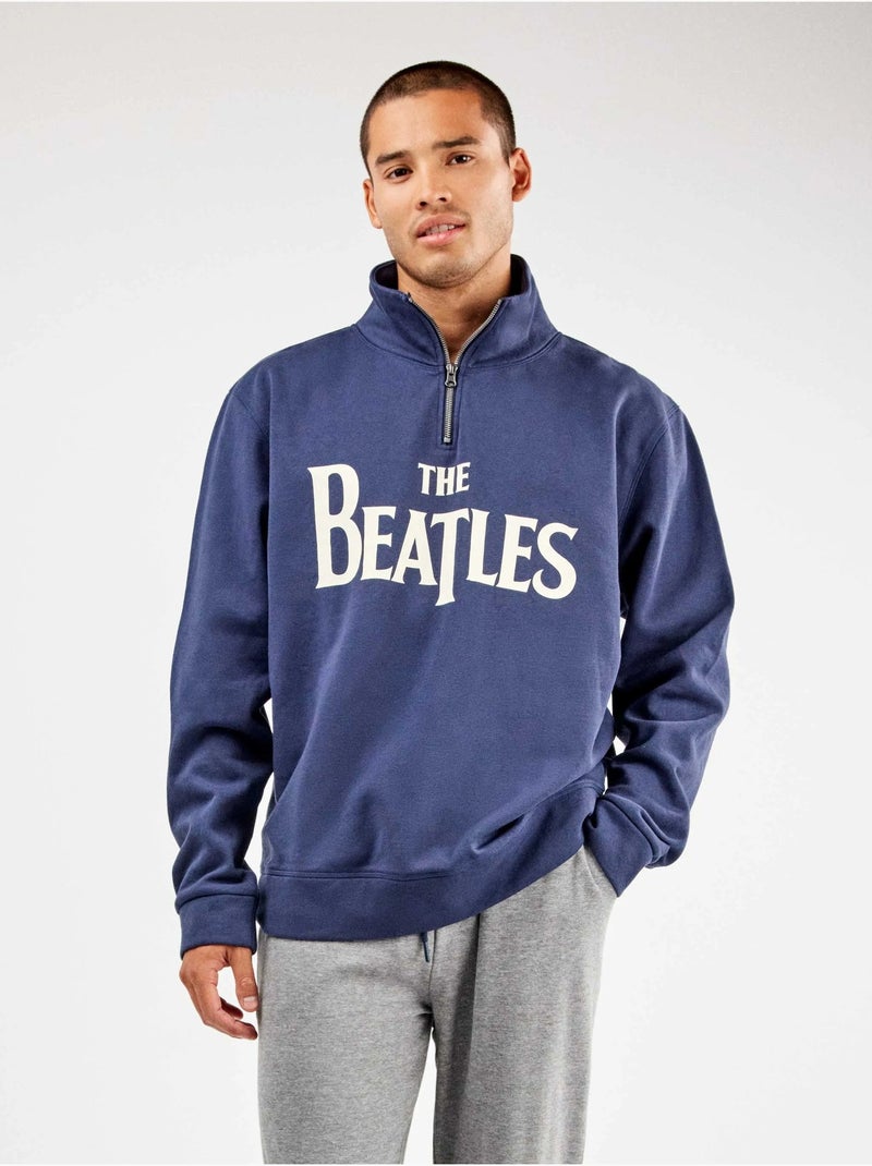 Ensemble homme The Beatles molleton intérieur gratté Bleu pétrole - Kiabi