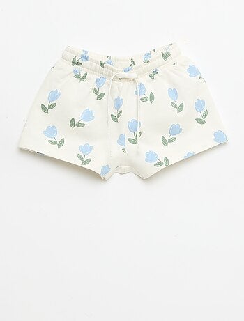 Ensemble imprimé 2 pièces short + T-shirt