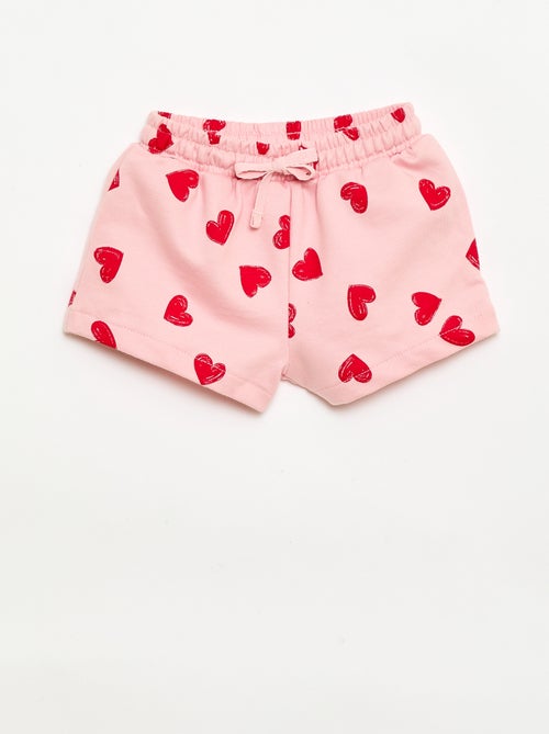 Ensemble imprimé 2 pièces short + T-shirt - Kiabi