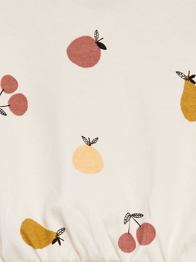 Ensemble imprimé sweat + legging - 2 pièces Rose - Kiabi