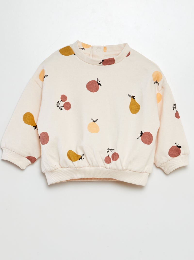 Ensemble imprimé sweat + legging - 2 pièces Rose - Kiabi