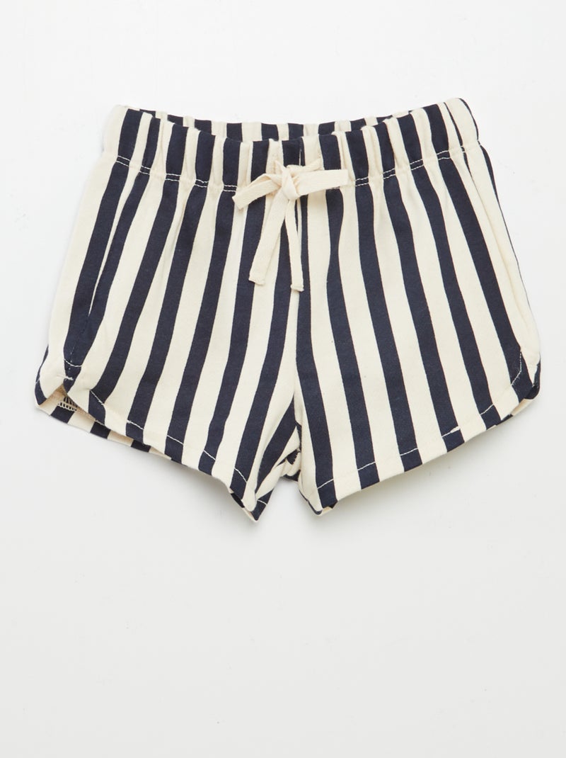 Ensemble imprimé t-shirt + short - 2 pièces BLANC - Kiabi