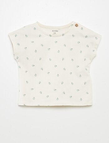 Ensemble imprimé t-shirt + short - 2 pièces