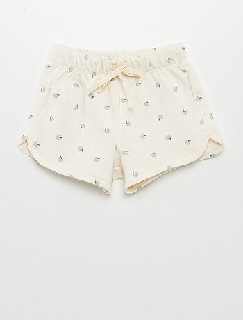 Ensemble imprimé t-shirt + short - 2 pièces