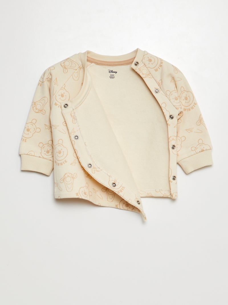 Ensemble jogging 'Disney' en molleton - 2 pièces BEIGE - Kiabi