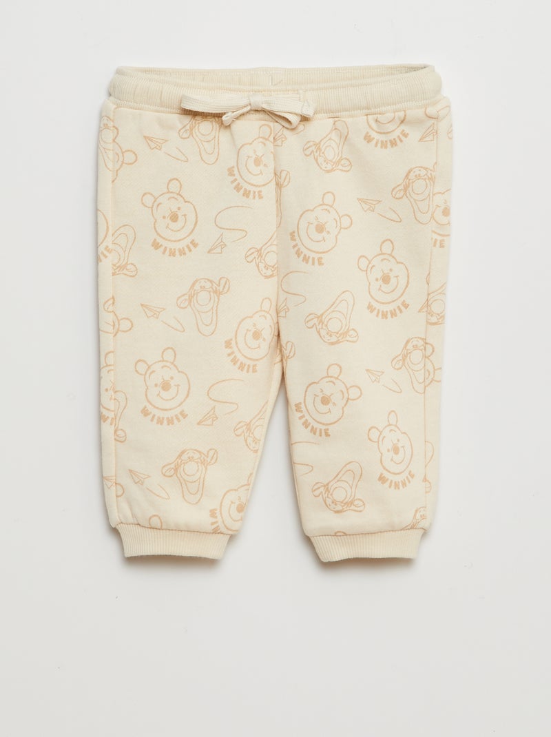 Ensemble jogging 'Disney' en molleton - 2 pièces BEIGE - Kiabi