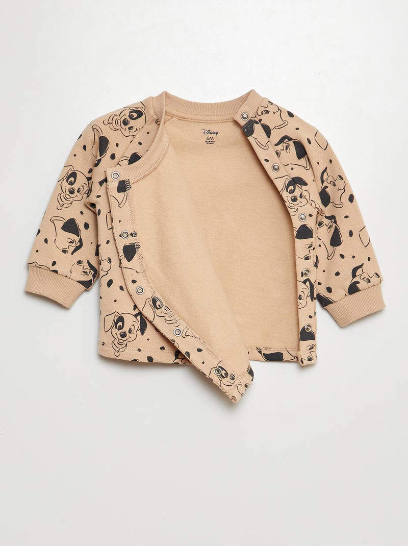 Ensemble jogging 'Disney' en molleton - 2 pièces BEIGE - Kiabi