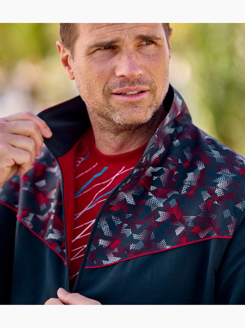 Ensemble Jogging en Microfibre   - ATLAS FOR MEN Bleu marine - Kiabi