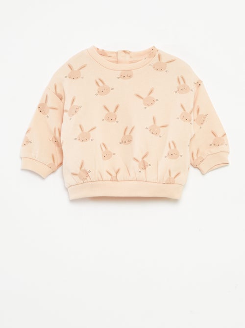 Ensemble jogging en molleton sweat + legging - 2 pièces - Kiabi