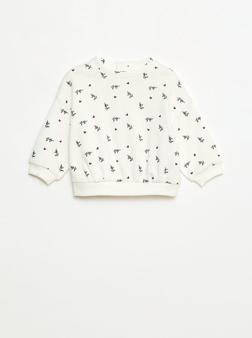 Ensemble jogging en molleton sweat + legging - 2 pièces - Kiabi