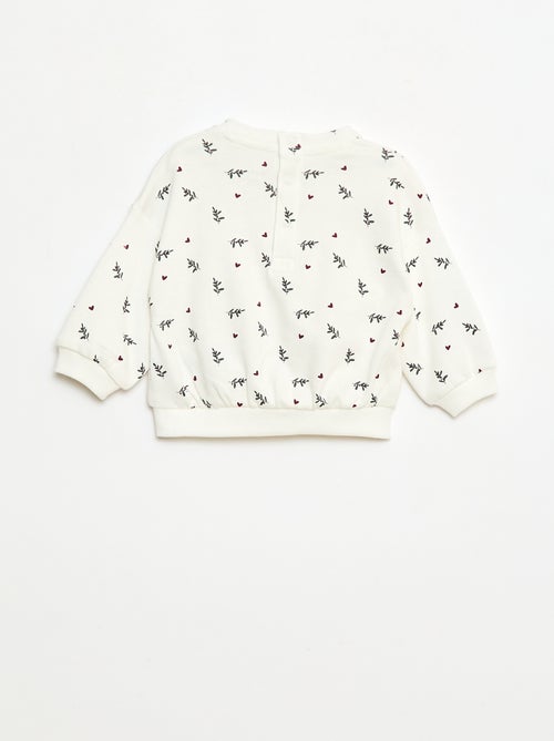 Ensemble jogging en molleton sweat + legging - 2 pièces - Kiabi