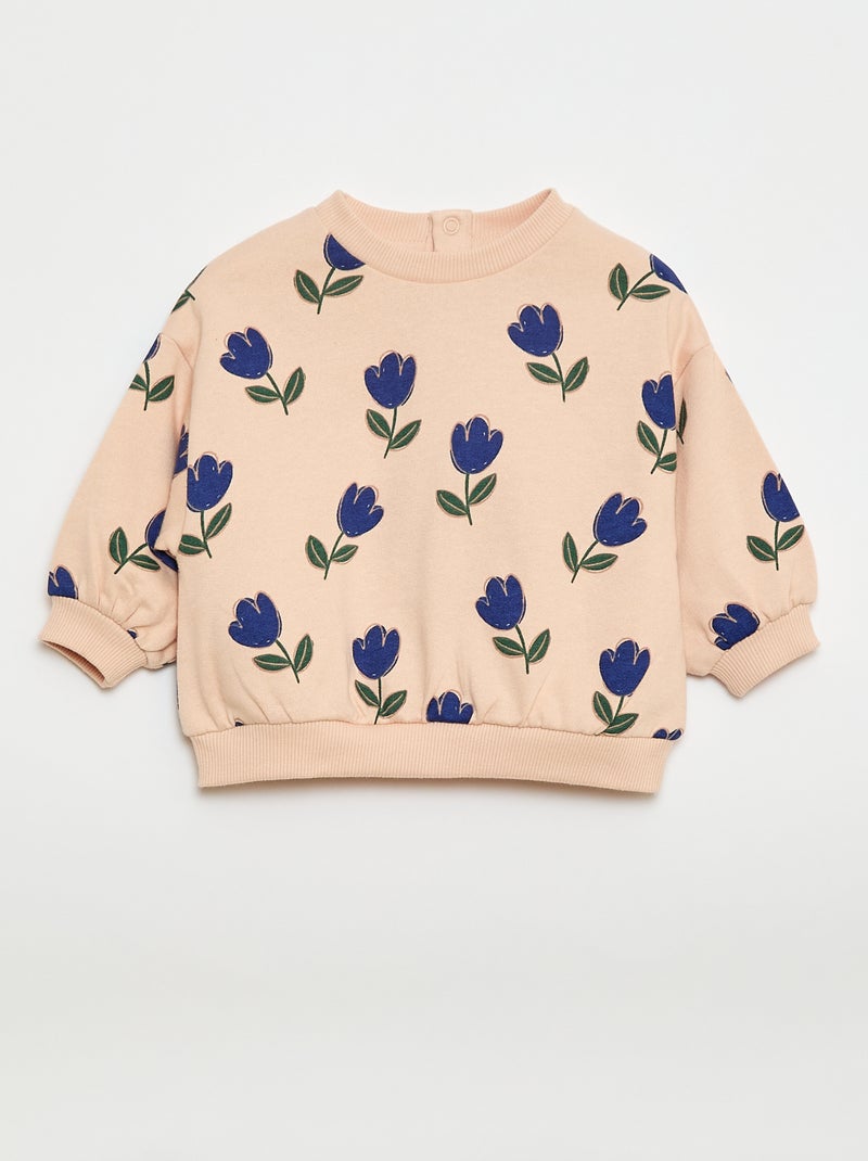 Ensemble jogging en molleton sweat + legging - 2 pièces Rose - Kiabi